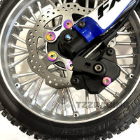 TZZ LOSI Promoto-MX Front brake disc Titanium alloy screws(6)