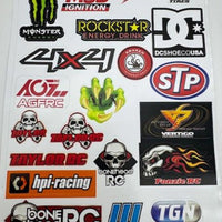 Sticker Bomb RC sticker sheets