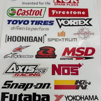 Sticker Bomb RC sticker sheets