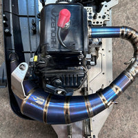 HTZ Racing Titanium Losi 5T, 5B + MCD 29-38cc Exhaust Pipe