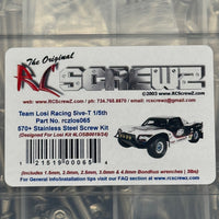 RCSCREWZ Complete Stainless Steel bolt kit for Losi 5iveT