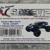 RCSCREWZ Complete Stainless Steel bolt kit for Traxxas Xmaxx