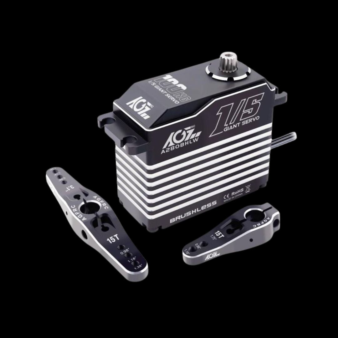 AGFRC Brushless 100KG Billet Servo - A280BHLW