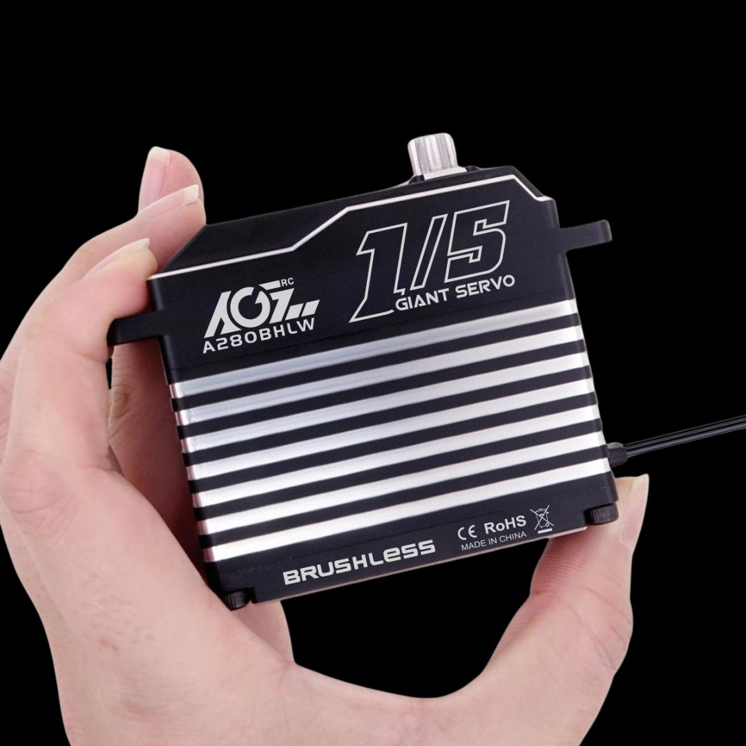 AGFRC Brushless 100KG Billet Servo - A280BHLW