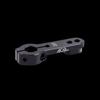 Black billet aluminium servo horn/arm for AGFRC servos with 25T Splines.