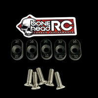 Bonehead Carbon Losi 5ive T V1 Upgraded Engine Mesh Chassis Spacers