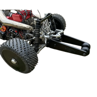 BoneHead RC Twin Wheel Conversion Kit for BoneHead Adjustable Wheelie Bars