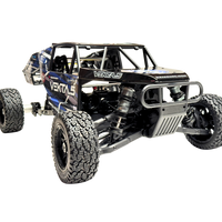 Black off-road RC car with 'Vekta' branding on a white background