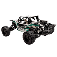 Model of a remote control car on a white background