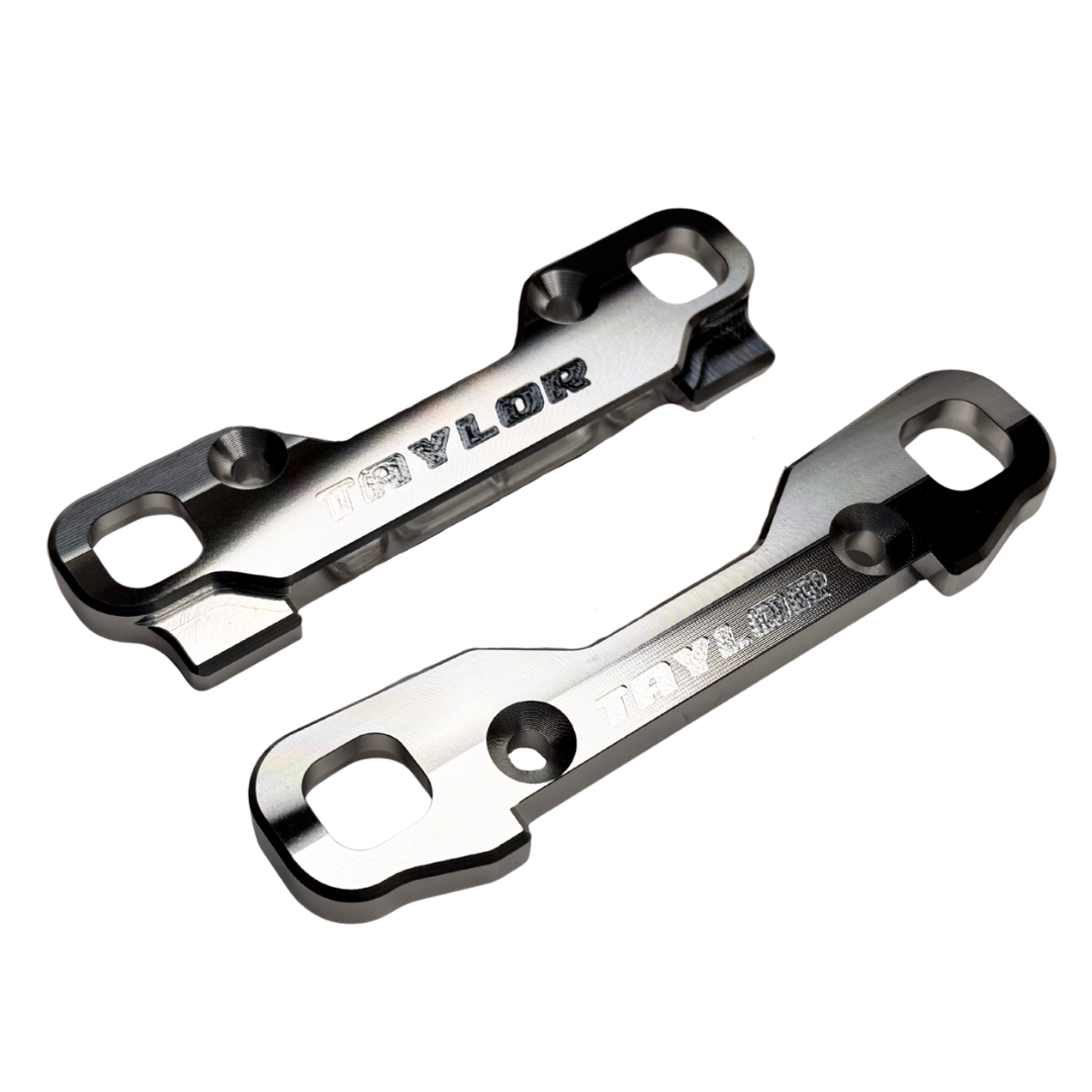 Taylor MCD Billet 7075 HD Rear Hinge Pin Braces (2)
