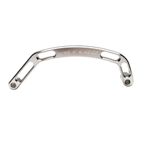 Metallic arch-shaped object with 'Taylor' branding on a white background