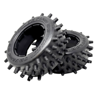 Taylor 195mm Super Spike Tyres with Foam Inserts (2pcs)