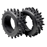 Taylor 195mm Super Spike Tyres with Foam Inserts (2pcs)