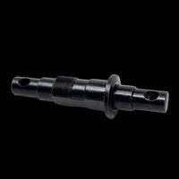 A black hardened steel slipper shaft for Kraken VEKTA RC Cars