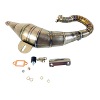 TZZ RACING Titanium TLR 5B 29-39cc Exhaust Pipe