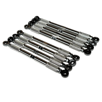 JCR 7075 Extended (2") Wheelbase 4 link Suspension kit for Primal Monster Trucks