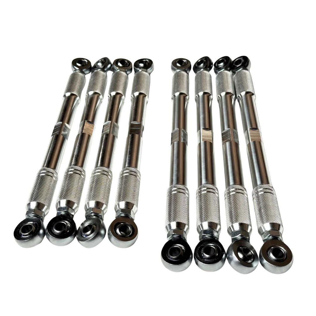 JCR 7075 Extended (2") Wheelbase 4 link Suspension kit for Primal Monster Trucks