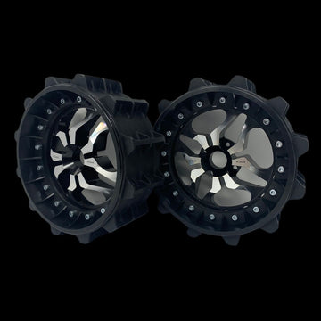 Pair of Sand Paddle 3" with 3D 4 Bolt Centres