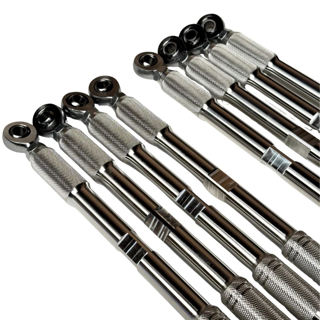 JCR 7075 Extended (2") Wheelbase 4 link Suspension kit for Primal Monster Trucks