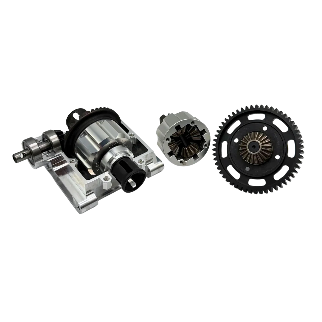 Kraken Billet Losi 5IVE-T Pin-less HD Bevel Gear Diff Conversion Kit