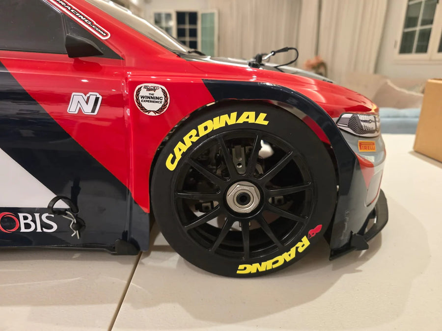 Cardinal Racing Wheels / Tires (Black Wheel)