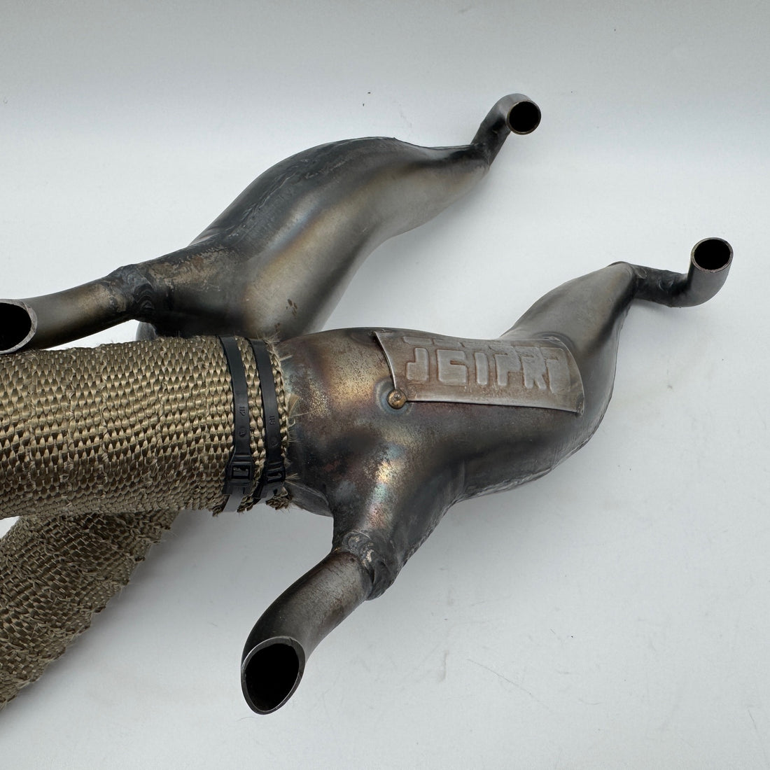 RCMK/ OBR 61cc Twin long block with Jet Pro pipes