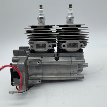 RCMK/ OBR 61cc Twin long block with Jet Pro pipes