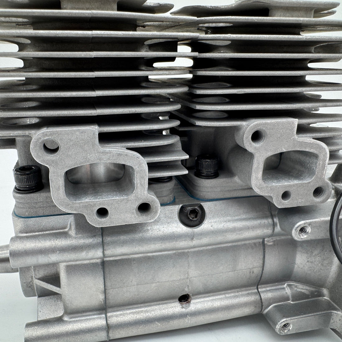 RCMK/ OBR 61cc Twin long block with Jet Pro pipes