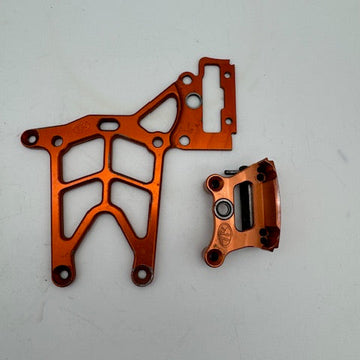Turtle Racing Rear HPI Baja Brace with Matching One Piece brake kit- Used