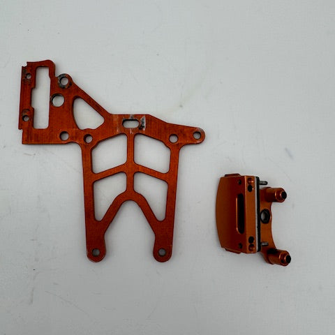 Turtle Racing Rear HPI Baja Brace with Matching One Piece brake kit- Used