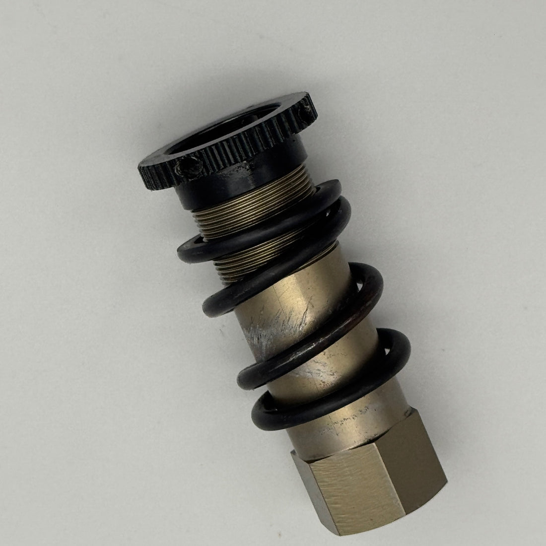 Vekta Steering tube, adjustment nut and spring- used