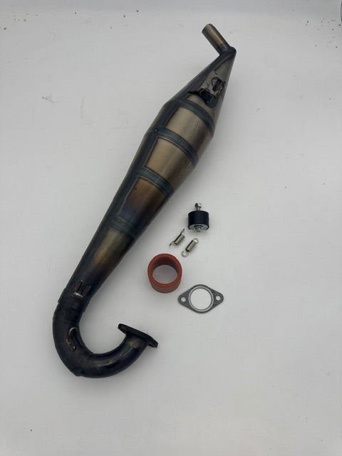 Taylor side pipe for Taylor 40cc plus engines.  (used)