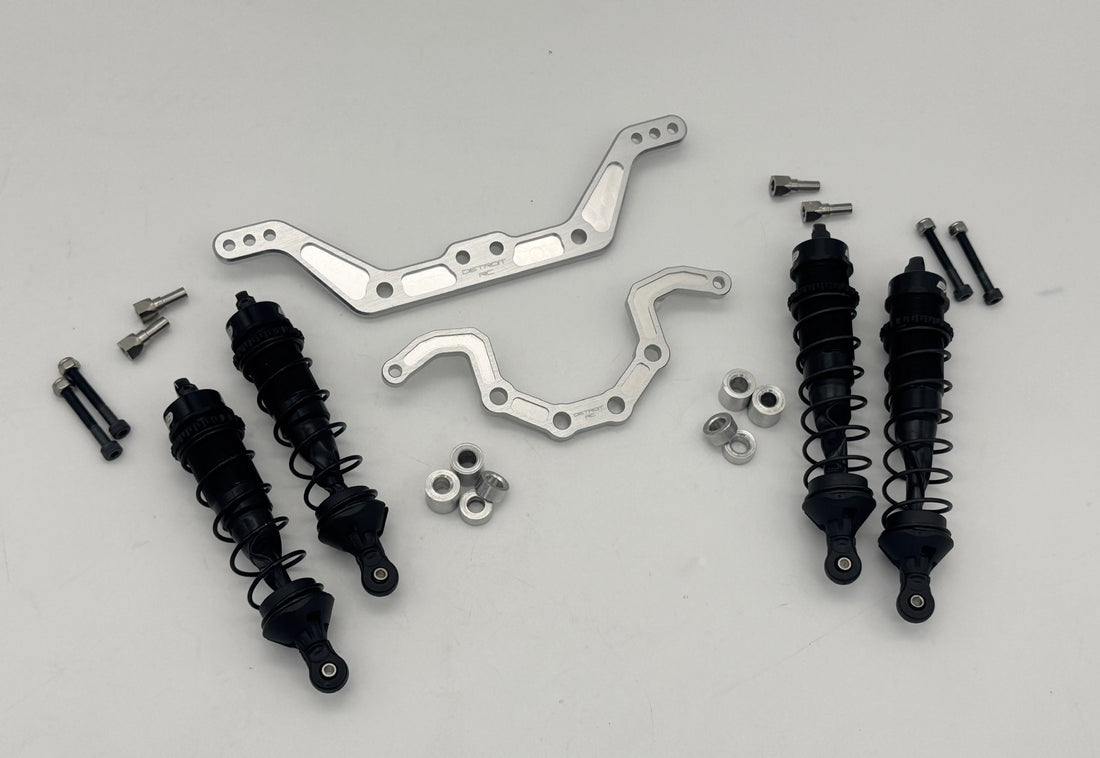 Detroit Performance Baja Billet Front and Rear Lowering kit complete with shocks