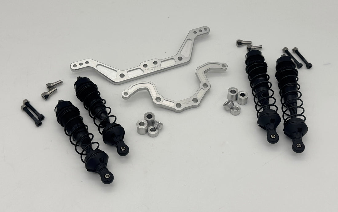 Detroit Performance Baja Billet Front and Rear Lowering kit complete with shocks