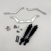 Detroit Performance Baja Billet Front and Rear Lowering kit - Front Shock Eliminator Kit with Rear Shocks