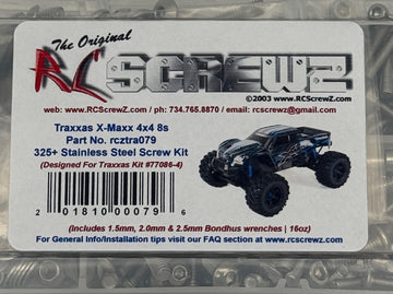 RCSCREWZ Complete Stainless Steel bolt kit for Traxxas Xmaxx