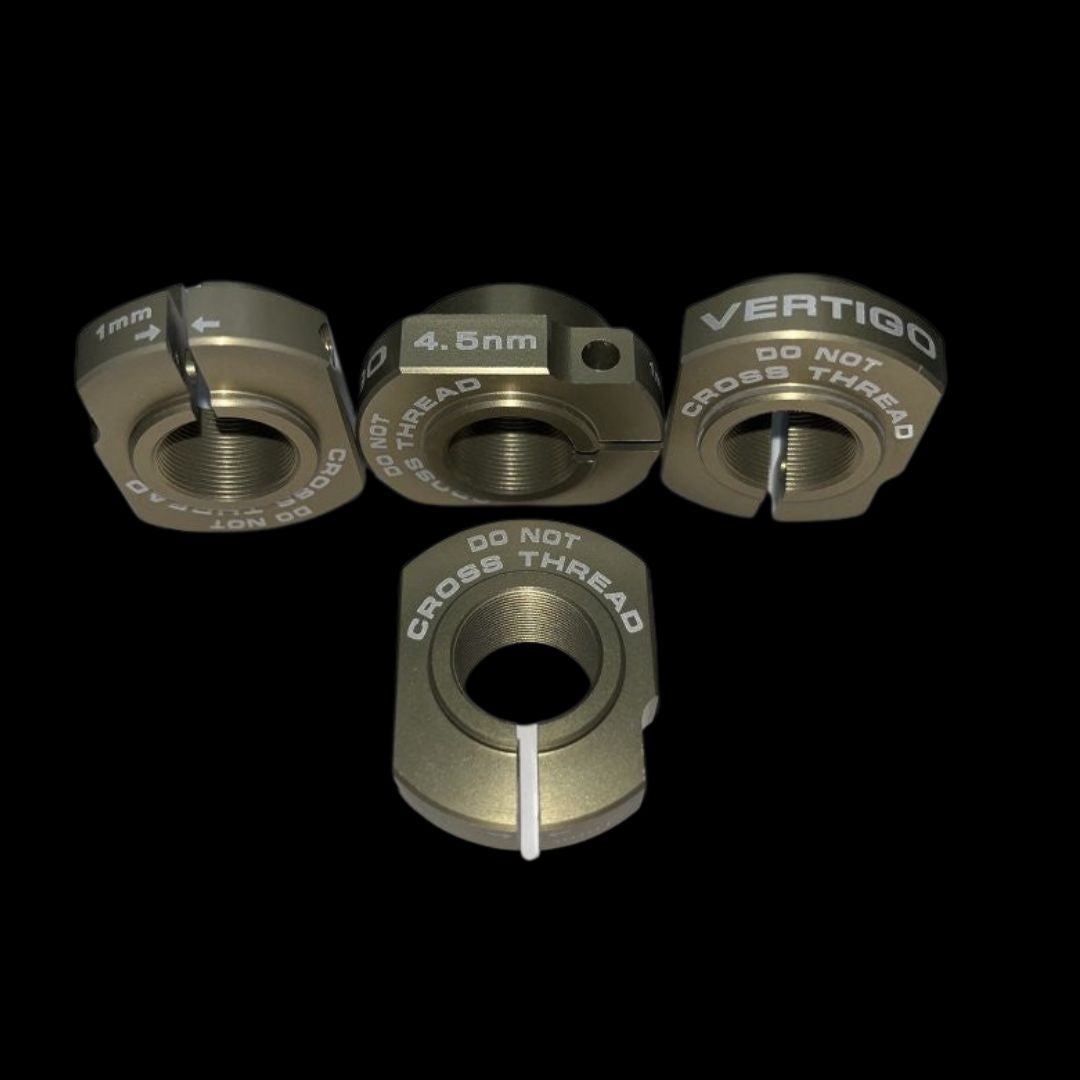 Vertigo Vekta.5/TT Hard Anodized 7075 Slipper Nut [130662]