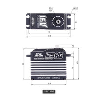 AGFRC Brushless 125KG Billet 4S 16.8V Servo [A280BVSW]