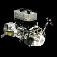 Twin Engine model on a black background