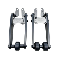 BoneHead RC Twin Wheel Conversion Kit for BoneHead Adjustable Wheelie Bars