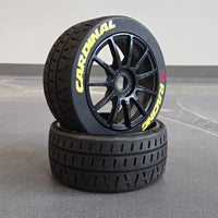 Cardinal Racing Wheels / Tires (Black Wheel)