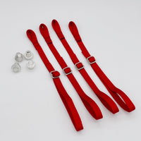 Galante HD limit straps for Kraken Vesla.5 (4x 6mm nuts)