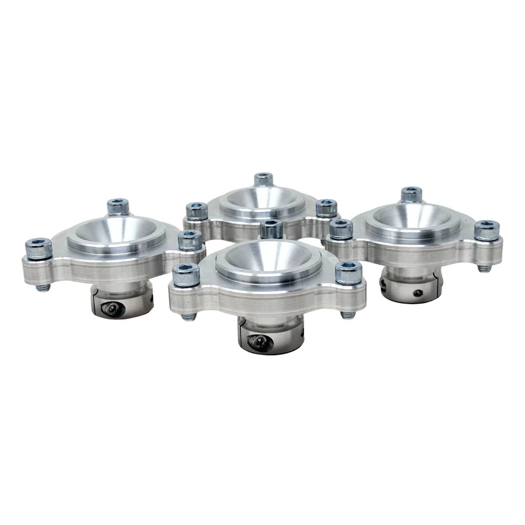 Johnny Crash 7075 V2 Primal Monster Truck Offset ATV Wheel Hubs