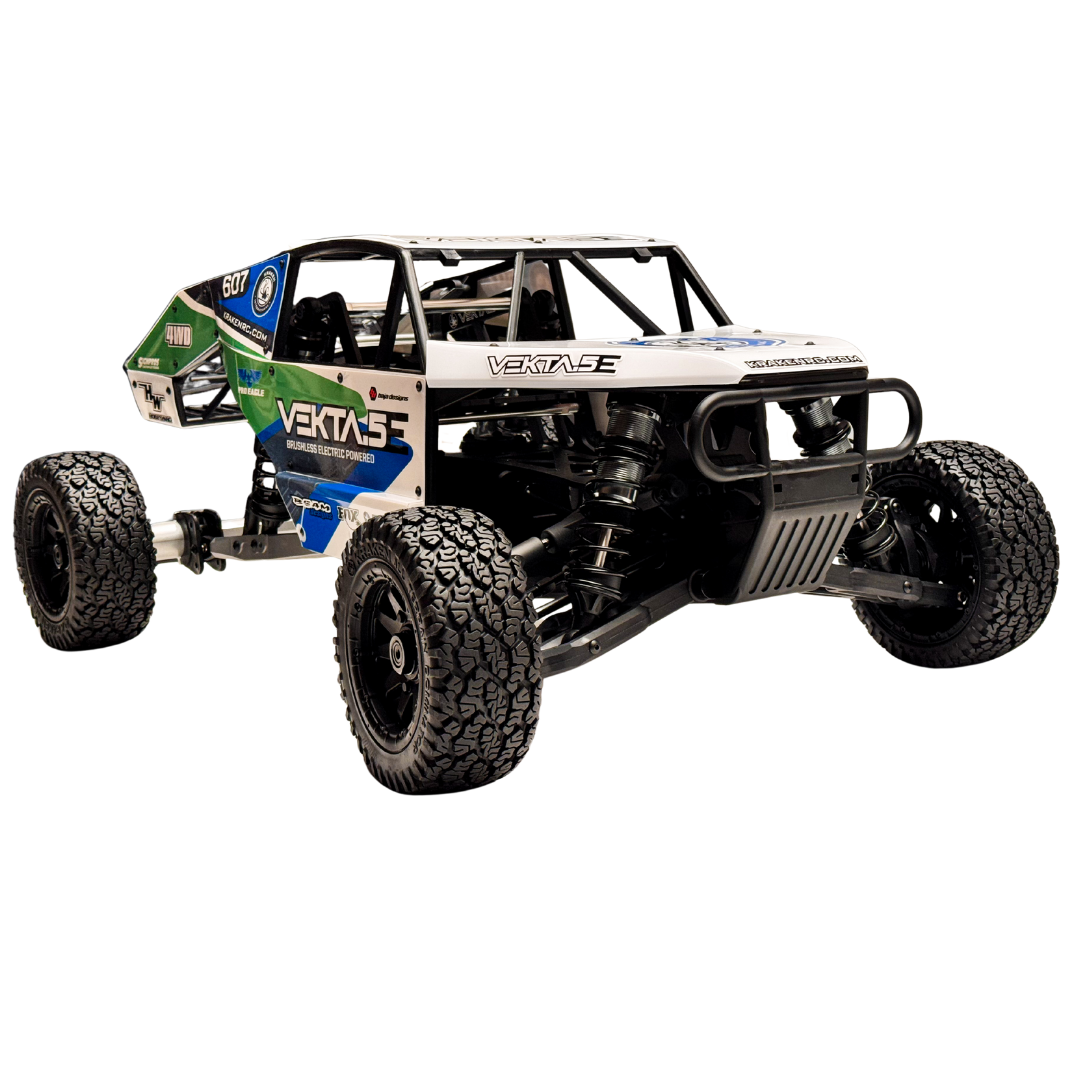 Model off-road vehicle with &