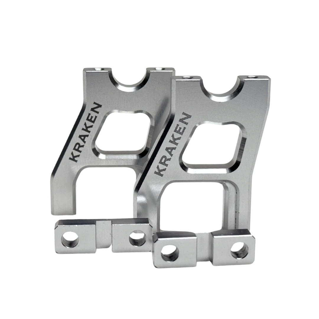 Kraken Vesla CNC Throttle Brake Servo Mounts with clamps (2) [KVS229]