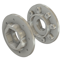 Billet Aluminum Proline MX57 24mm Wheel Hexes [KRC201]