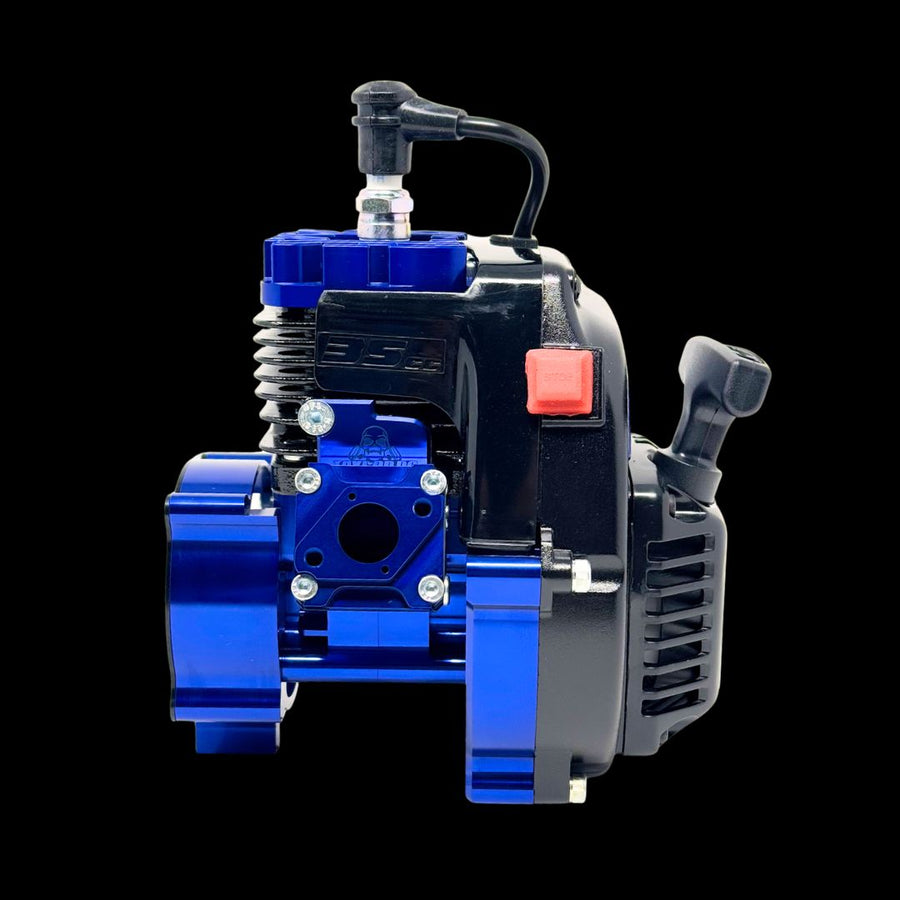 Adjustablcase Reed Engine TAYLOR 35cc V2 Billet Reed Engine - COLOURS – Detroit Performance RC