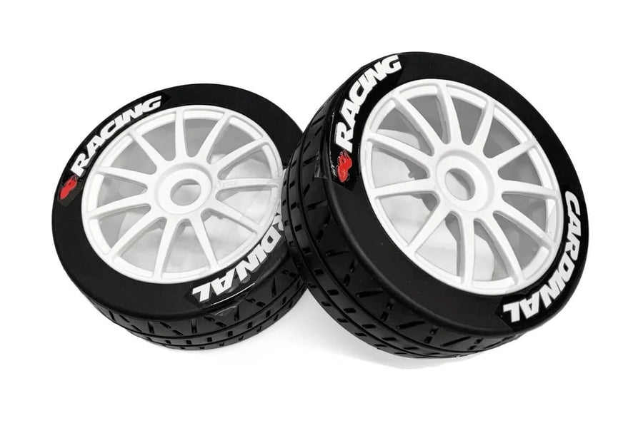 Cardinal Racing Wheels / Tires (White Wheel)
