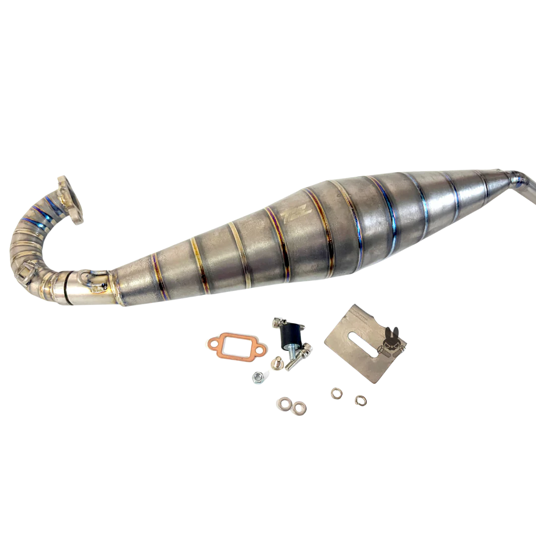 TZZ RACING Titanium Baja 5B 29-39cc Side Exhaust Pipe