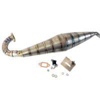 TZZ RACING Titanium Baja 5B 29-39cc Side Exhaust Pipe